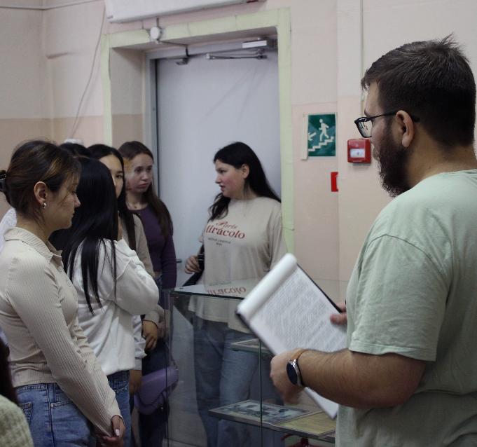 Архив посетили студенты Хакасского колледжа профессиональных технологий, экономики и сервиса