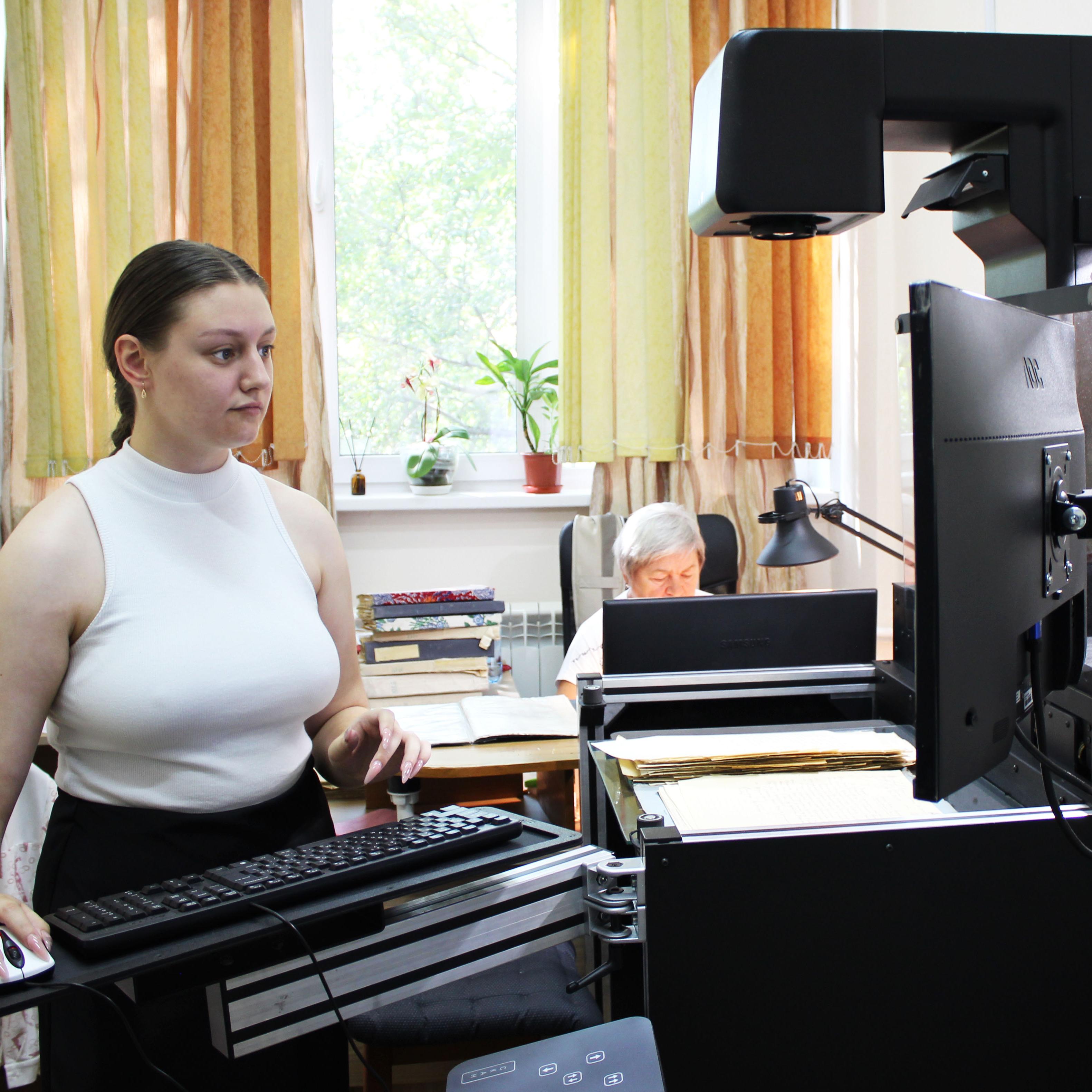 Двухнедельная практика студентов в Национальном архиве Хакасии